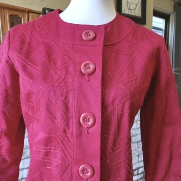 HP😘🆕Coldwater Creek Embroidered jacket - Picture 5 of 9